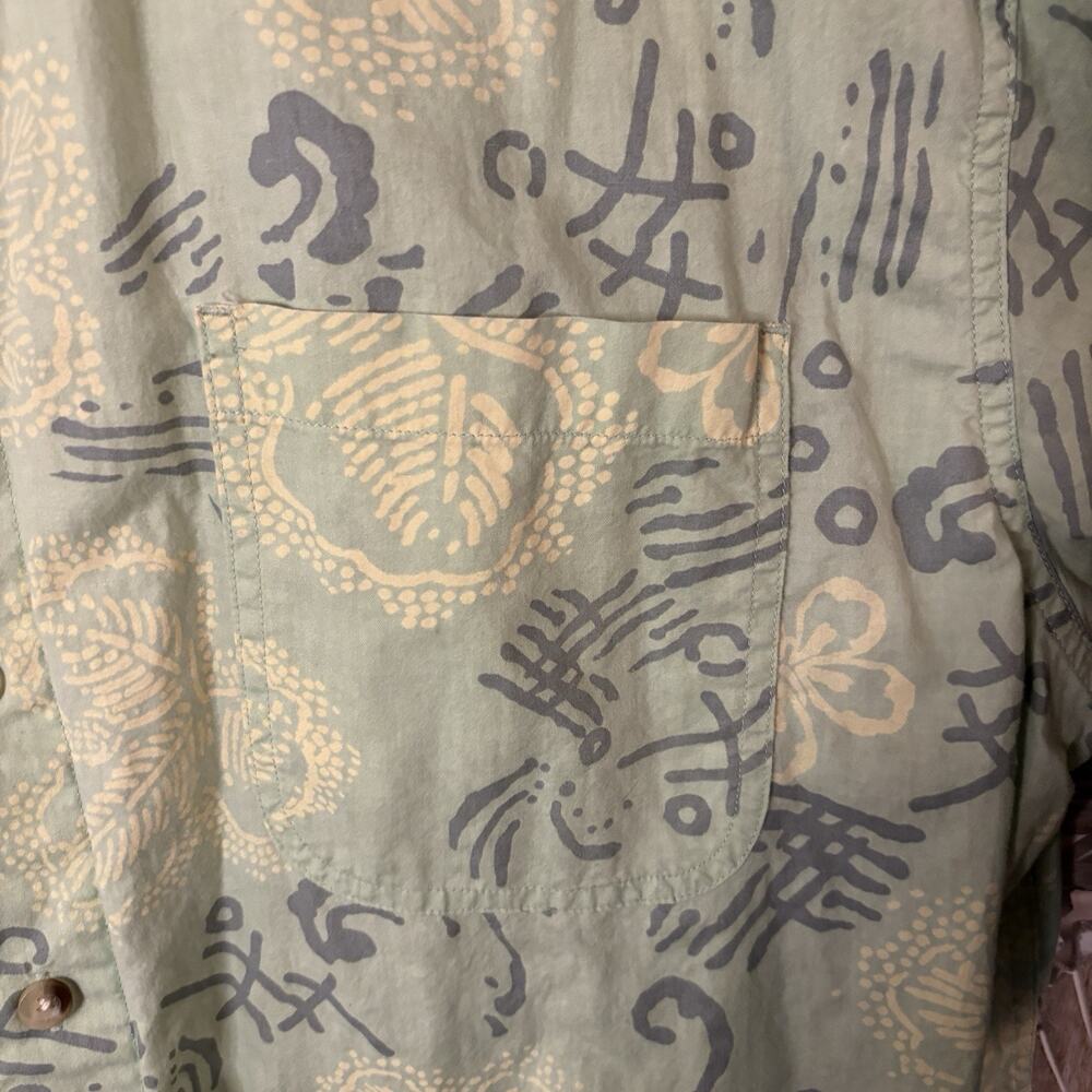 Basic Options Men's Xl Button Front Collared Pock… - image 4